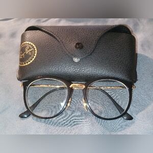 Ray-Ban RB7140 Unisex Frames, Polished Black